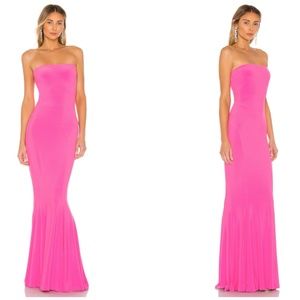 Norma Kamali X REVOLVE Strapless Fishtail Gown